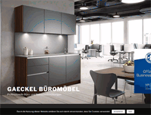 Tablet Screenshot of gaeckel.de
